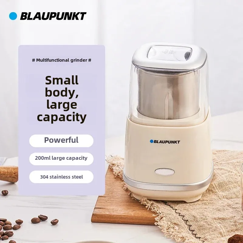 Blaupunkt Herb Grinder Sesame Machine Electric Kitchen Appliances Bean Automatic Mini Food Processor Pulverizer Small Mill the