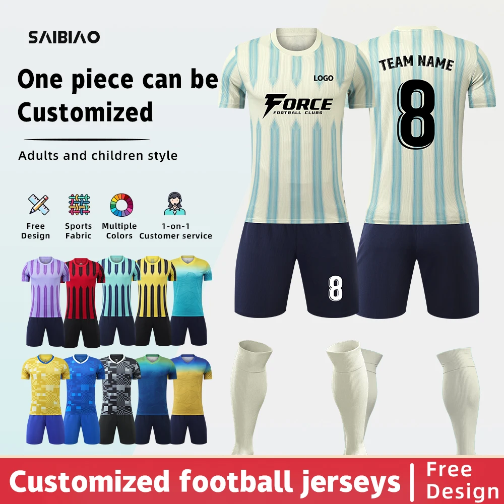 Kids Soccer Jersey Set 3