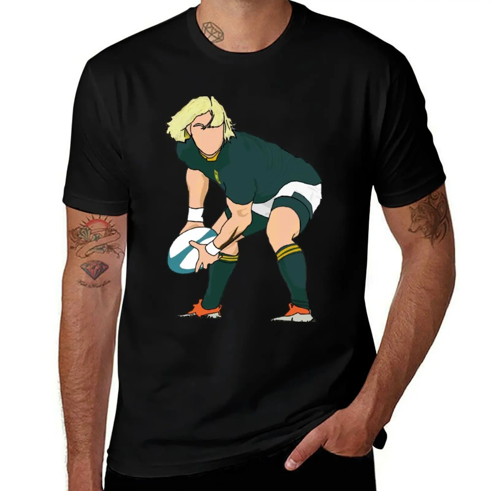 

Faf de Klerk (South-africa) T-Shirt t shirt for man 100 percent cotton man t shirt graphic man t shirts for men casual T-shirt