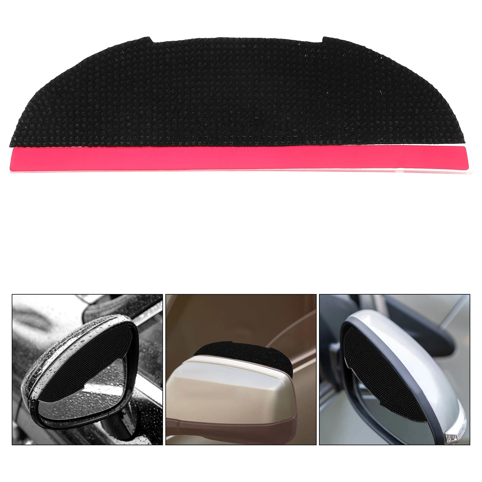 

Car Rearview Mirror Eyebrow Rain Shield Mirror eyebrow Window Guard Diamond Miss