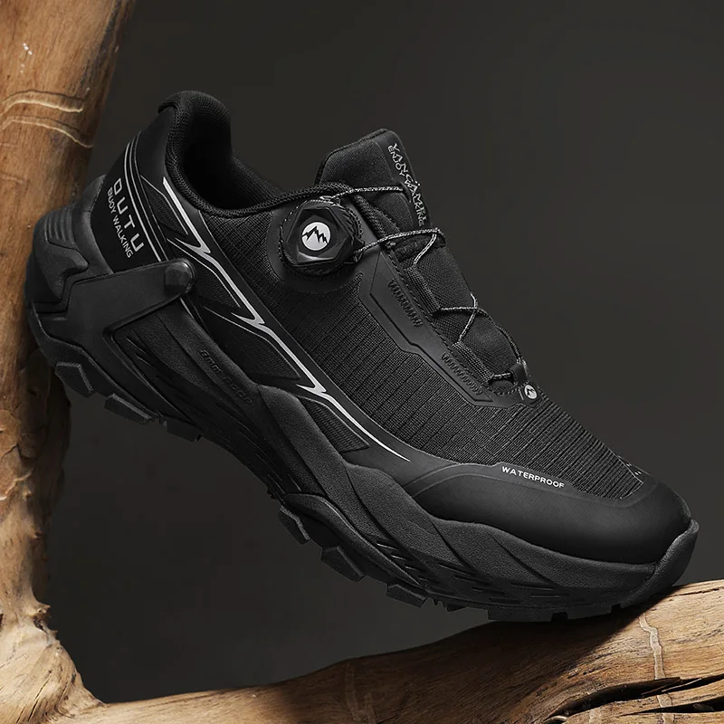 

2026 Super Cool Hiking Men Shoe Outdoor Walking Shoes Mens Comfortable Rock Climbing Shoes Man Professional Sport Sneakers