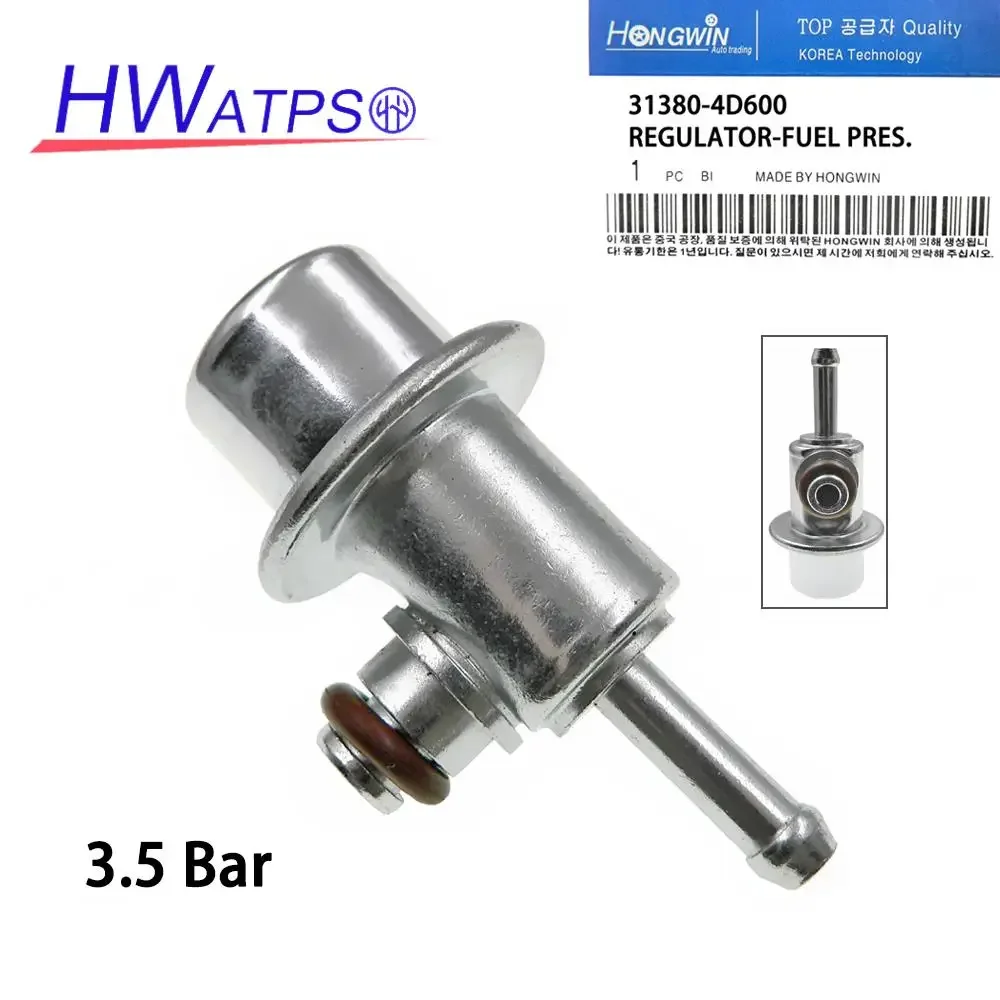 

HWATPS Fuel Injection Pressure Regulator For Hyundai Kia Borrego Carnival Sedona 2005 3.5 Bar 31380-4D600 313804D600 31380 4D600