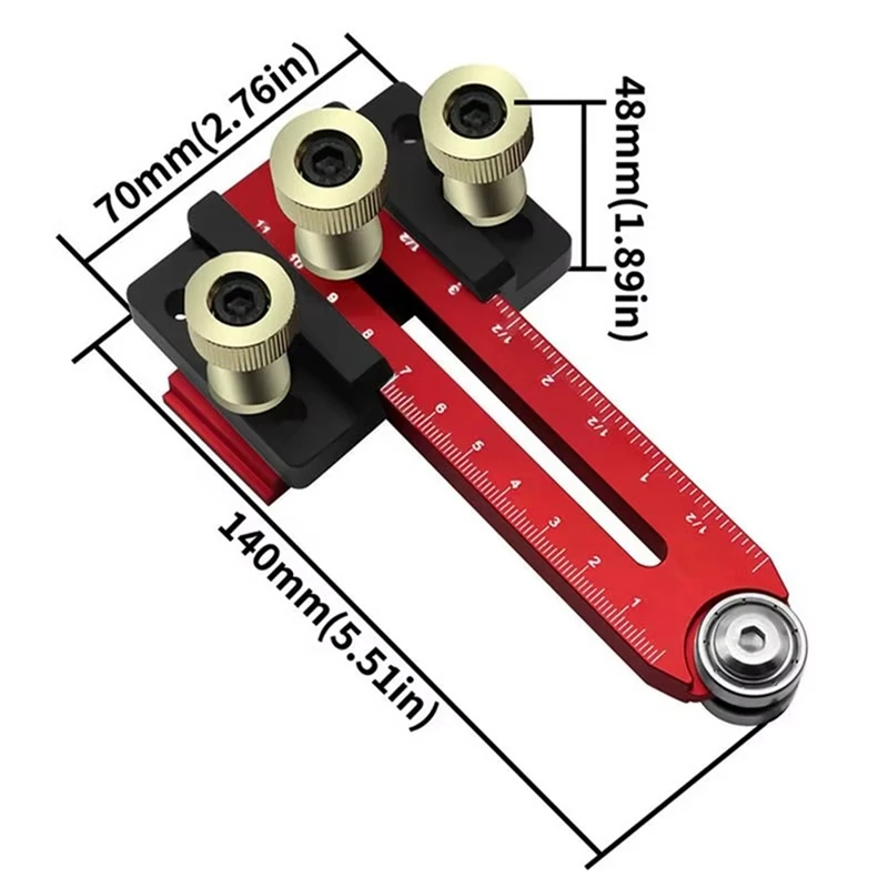 ABZY-Thin Rip Jig, schnelle, dünne Jig-Führung für Frästisch, Elektrowerkzeug-Zubehör für Tischkreissägen, Router und Fräsmaschinen