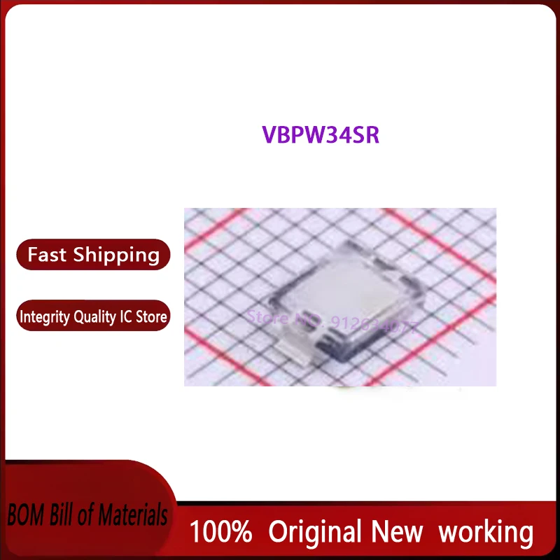 100PCS~500PCS/LOT VBPW34S BPW34S VBPW34SR SMD New Original