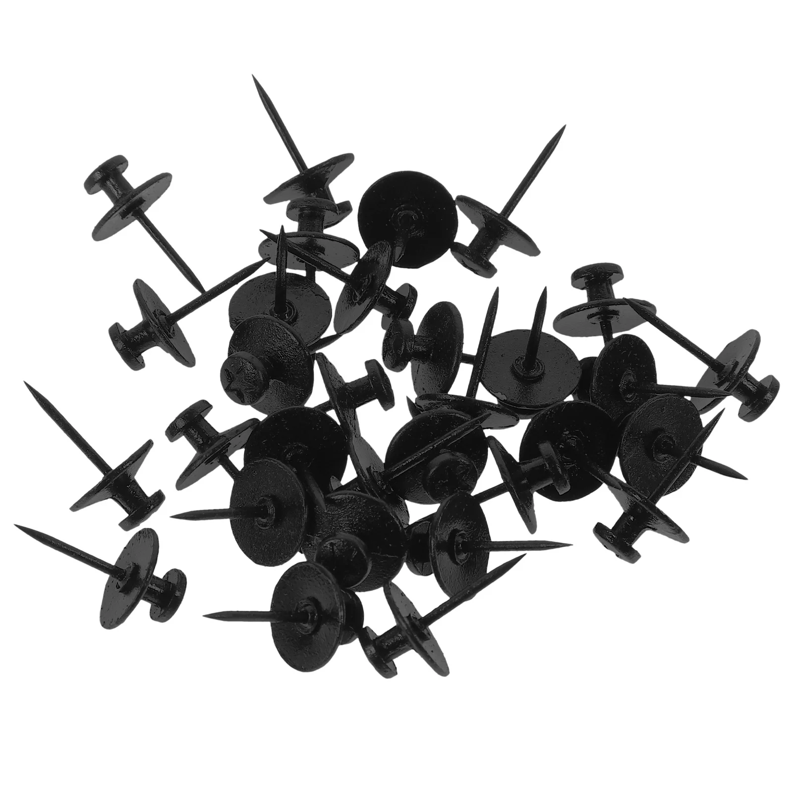 30 قطعة مسامير الإبهام المسطحة دبابيس ضغط مريحة للإعلانات رسم ورقة تحديد لوحة الإعلانات الملحقات #3