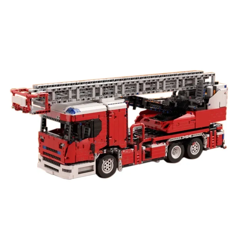 New MOC-60361 Fire Truck, Truck Rescue Vehicle 1:16.5 Building Block Model 4701PCS Children's Birthday Puzzle Toy Christmas Gift