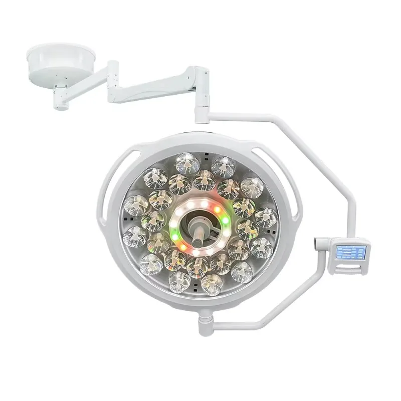 Large medical single dome LED operating light, shadowless operating light, LCD touch screen operating light