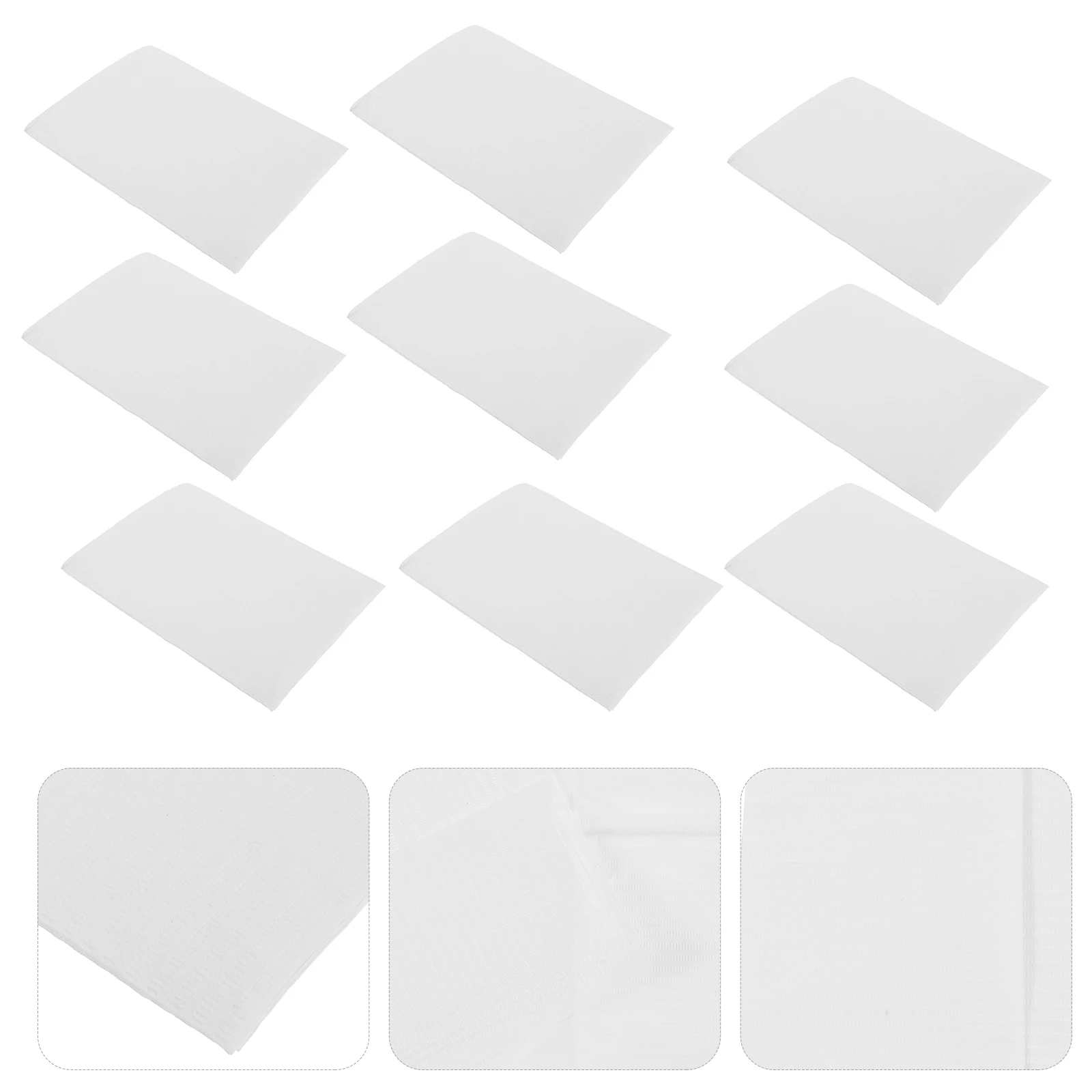 

125pcs Disposable Dental Bibs Lightweight Tear-Resistant Oral Hospital Use Single Use Scarf Table Cloth Protective