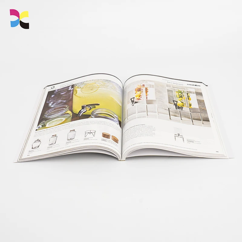 custom.Custom Soft Cover Book Print Catalog Brochure Magazine Booklet Printing Custom Printed