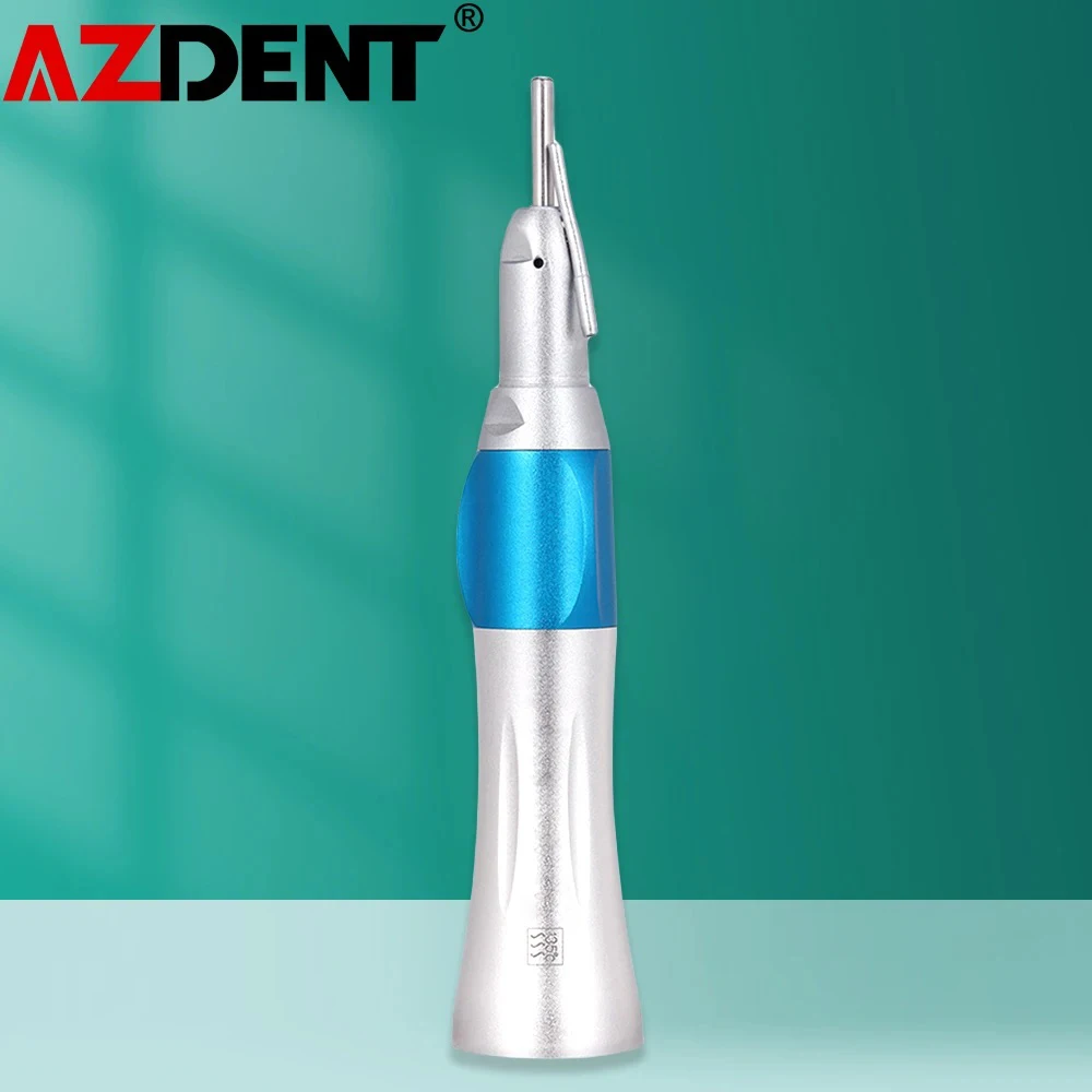 

AZDENT Dental Surgical Straight Handpiece 1:1 With External Irrigation Pipe Rotation Speed 14000-20000r/Min