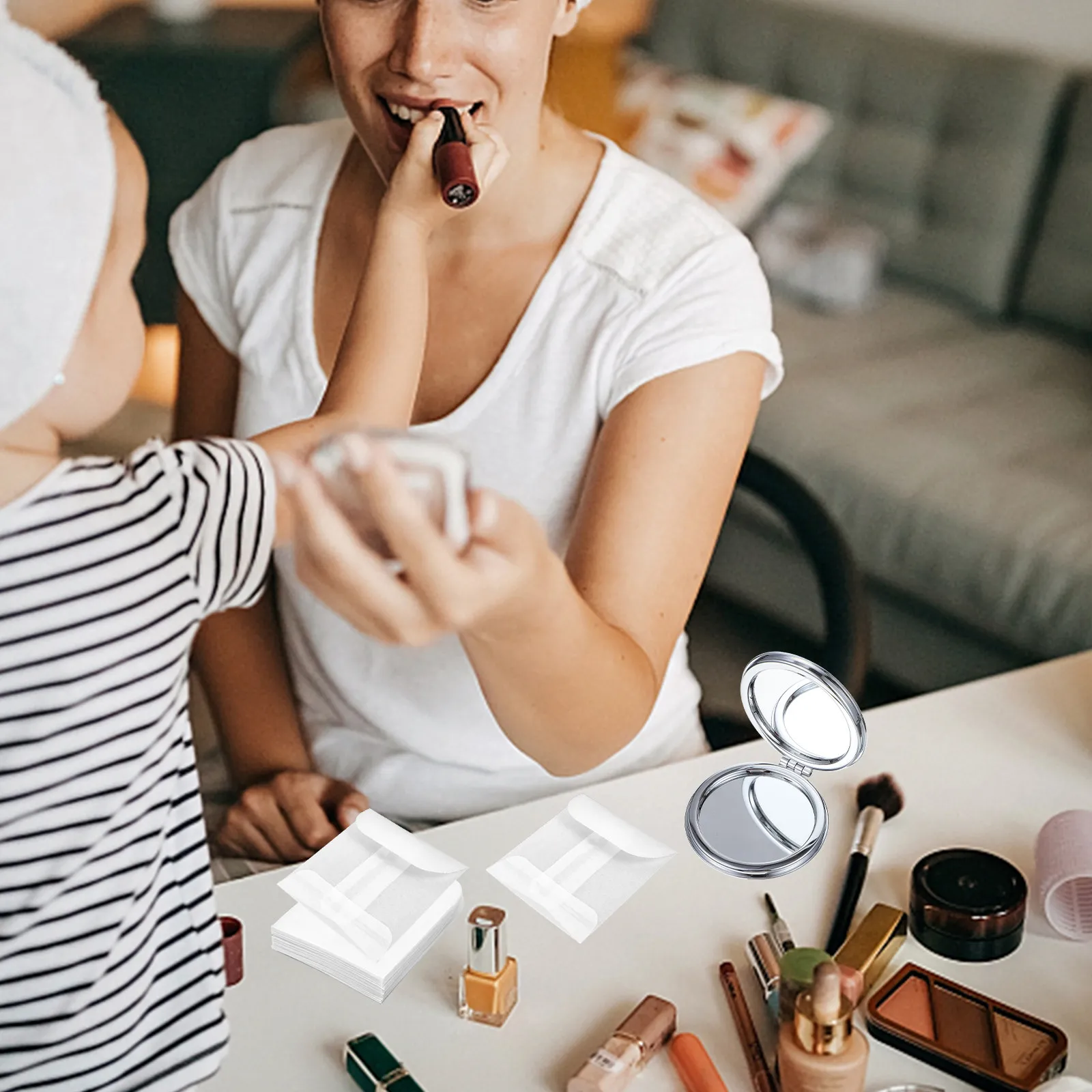 

30 шт. водонепроницаемых пакетов для хранения ювелирных изделий, полупрозрачные бумажные упаковочные пакеты для серег, колец, упаковочные мешочки для малого бизнеса
