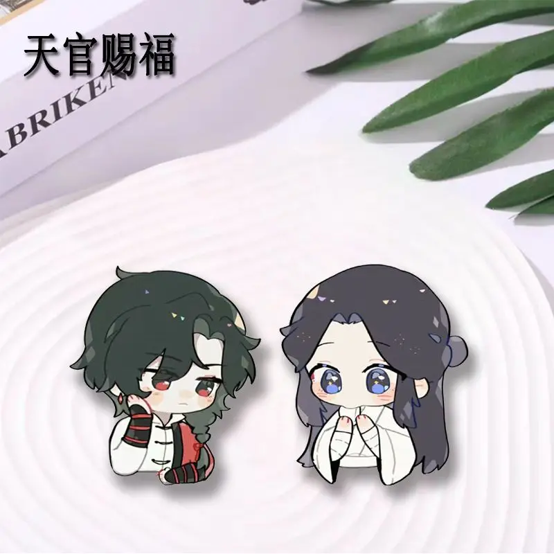 Heavenly Official bestows blessings. Anime merchandise. Xie Lian Huacheng. Brooches, clothes and accessories