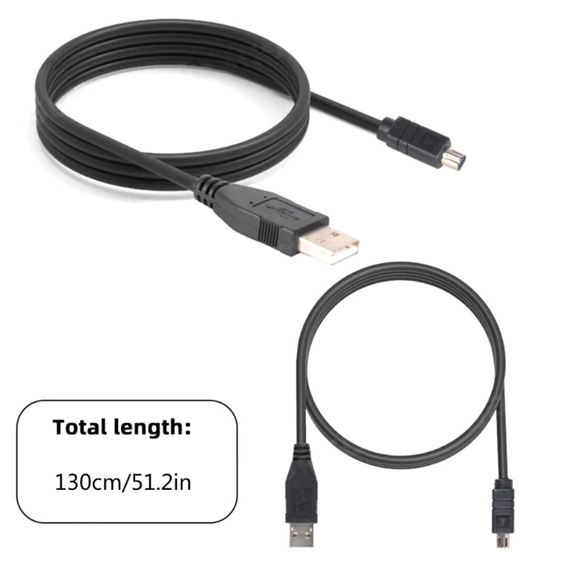 كابل بيانات UC-E1 كابل بيانات USB للكاميرا 1.3 متر ينطبق على Coolpix 880/885/990 شحن سريع