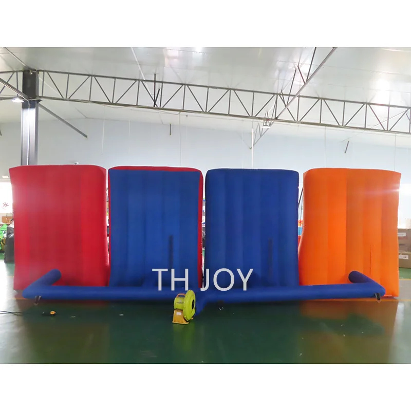 fast air ship to door,Inflatable Carnival Basketball hoop toss Games, 4 in 1 game Inflatable Sports Combination carnival games