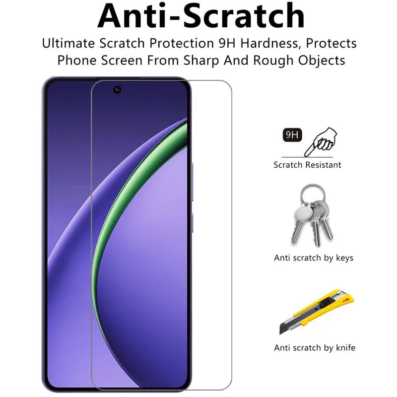 حافظة هاتف لهاتف oppo k13 turbo pro من الزجاج المقسى على oppok13 k 13 13k k13turbo turbopro 5g غطاء خلفي 360 opp Op Oppa procase