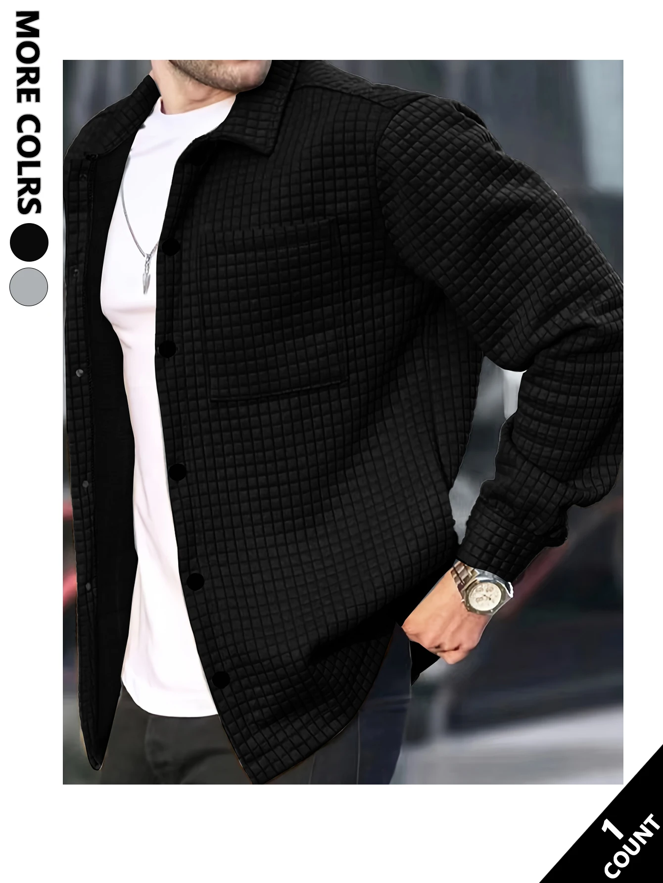 

Мужская классическая куртка в клетку, весенне-осеннее модное и стильное пальто в стиле спецодежды, универсальное для повседневных поездок на работу