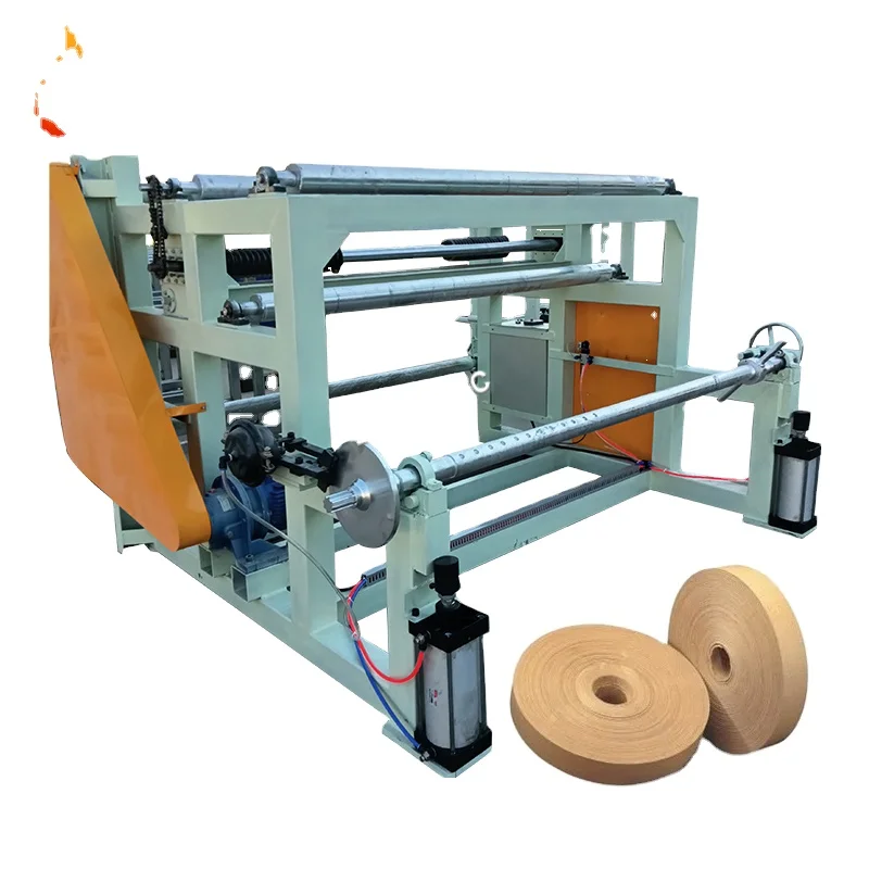 Automatic Jumbo Paper Slitting Cutting Machine Roll Kraft Paper Slitting and Rewinding Machine Paper Roll Rewinder and Slitter