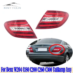 For Benz W204 C180 C200 C260 C300 2011-13 Rear Light Tail Light Tail Lamp Taillight Taillamp Brack Back Backup light Headlamp