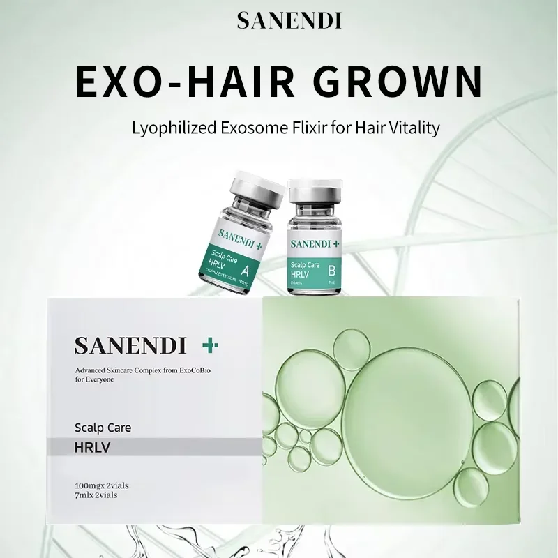 Sanendi Exo Serumflesjes Peptide Complex Voedende essentie voor verbeterde huidtextuur Dagelijkse hydraterende gezichtsverzorging