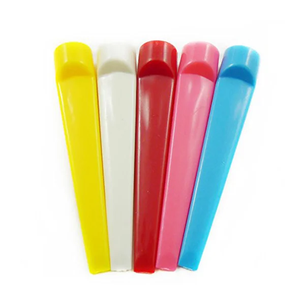 

10pcs Multifunctional Golf Ball Holder Flat Duckbill Tees 69Mm Abs Plastic Bright Color Soil Cleaner Durable Light Weight For
