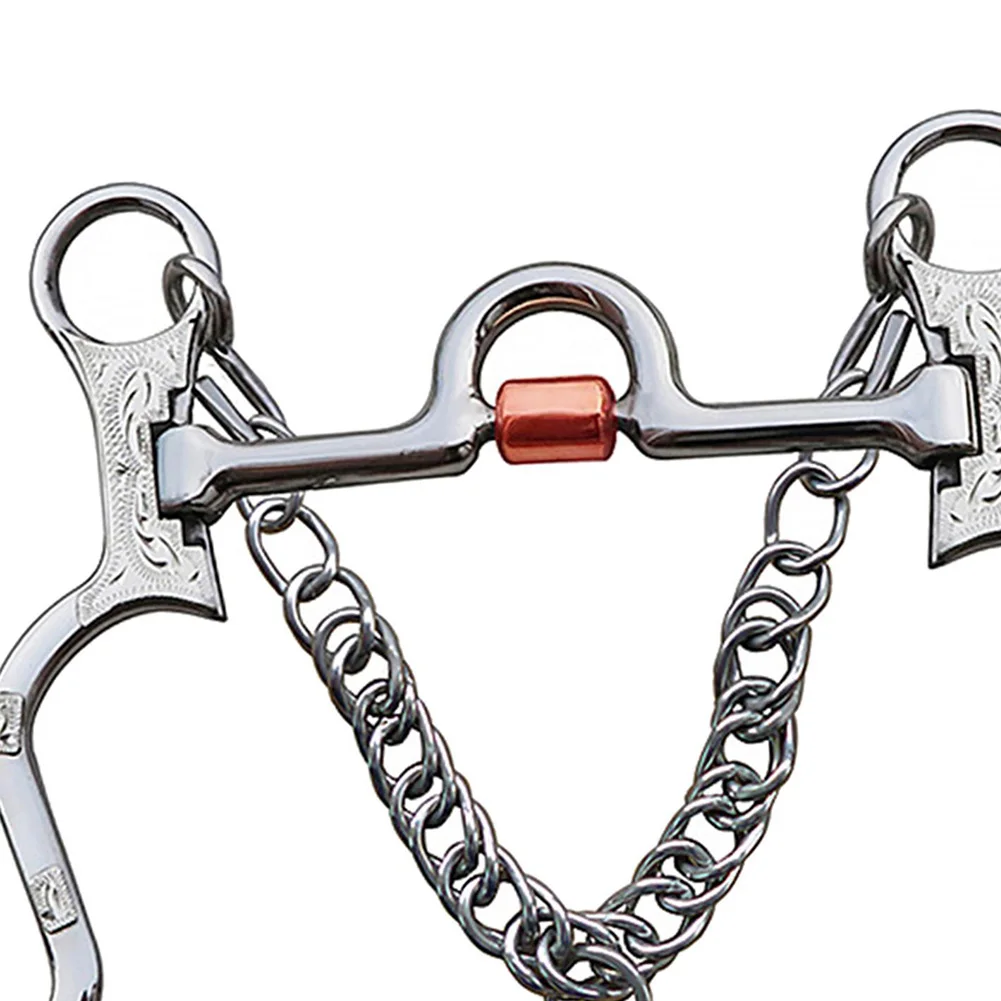 Snaffle Bits para treinamento de cavalos, equipamento equestre, design multi-loop, aplicações de aço inoxidável, cavalo Bridle, BT1151