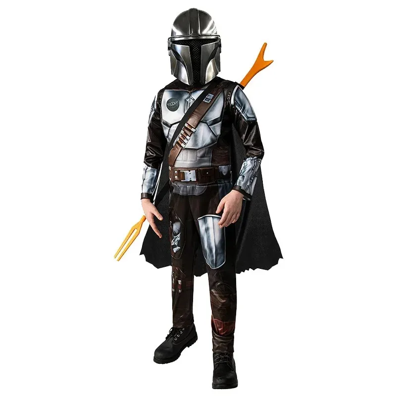 2025 disfraz de Halloween para niños Galaxy Bounty Hunter The Mandalorian Cos disfraz fiesta actuación conjunto Anime