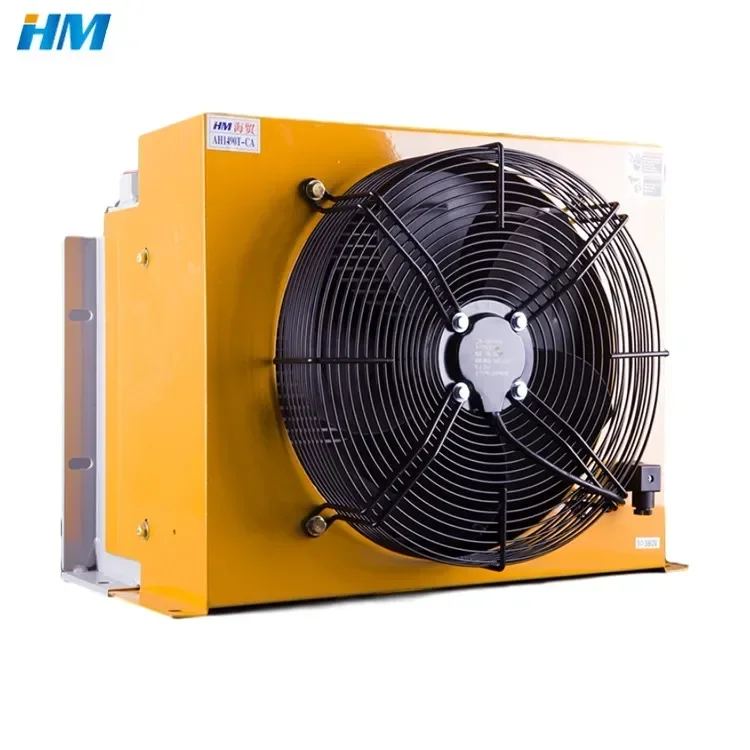 Low noise AH1490T Fin Aluminum industrial air cooled Cooler radiator with fan