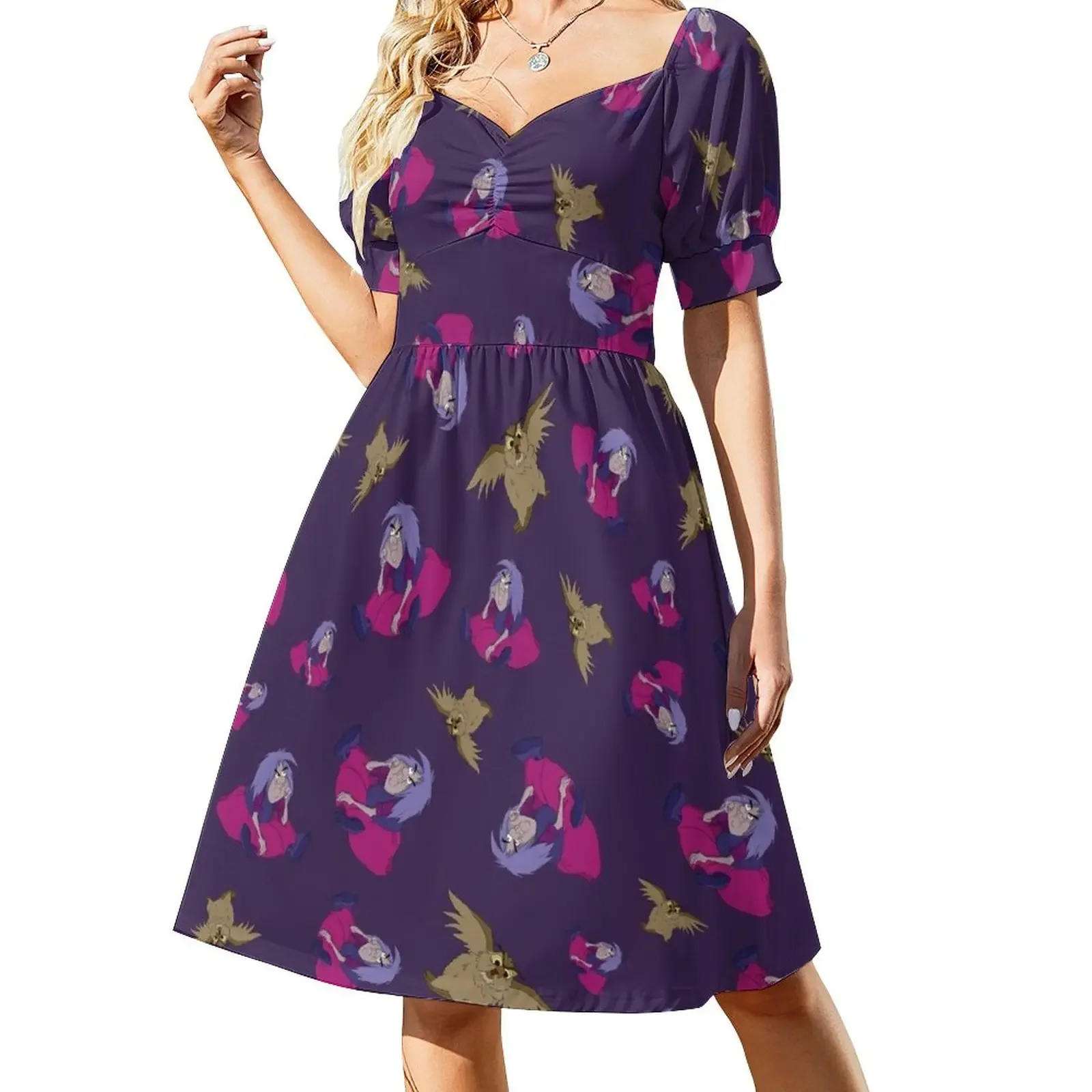 

Madam Mim and Archimedes Short-Sleeved Dress Party dresses dress party night womens dress