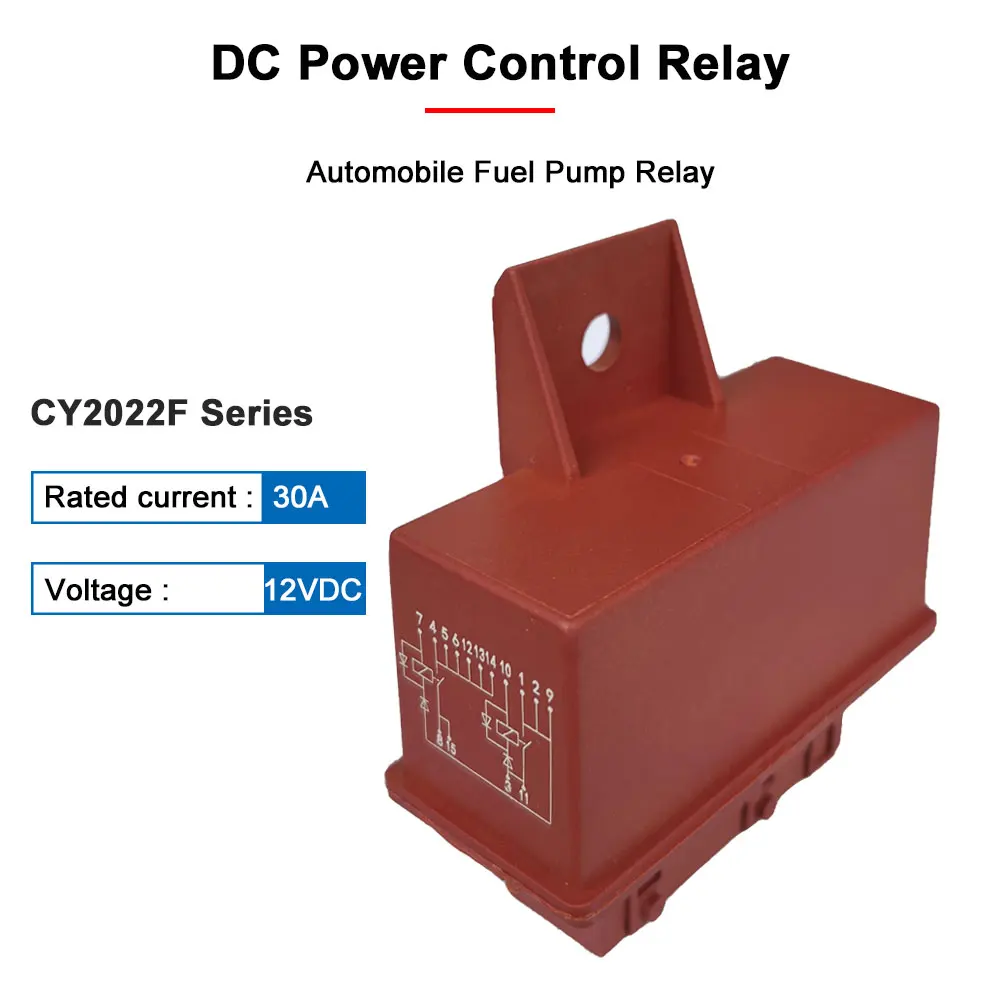 

30A 15Pin Automotive Fuel Pump Relay Fuel Pump Power Controller Unit Relay