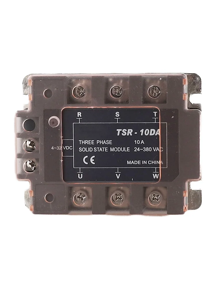 TSR10DA Three Phase Solid State Relay Module 40A AC380V DC Control for Industrial Automation and Motor Equipment