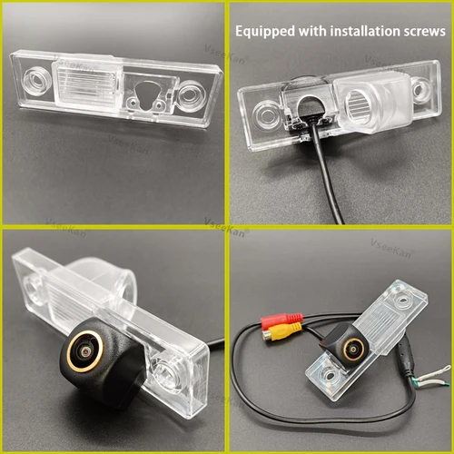Imagen 2 del producto Cámara de visión trasera de coche CVBS/AHD 720P 1080P con soporte de instalación para Chevrolet Cruze (2012/2015) Captiva (2016)