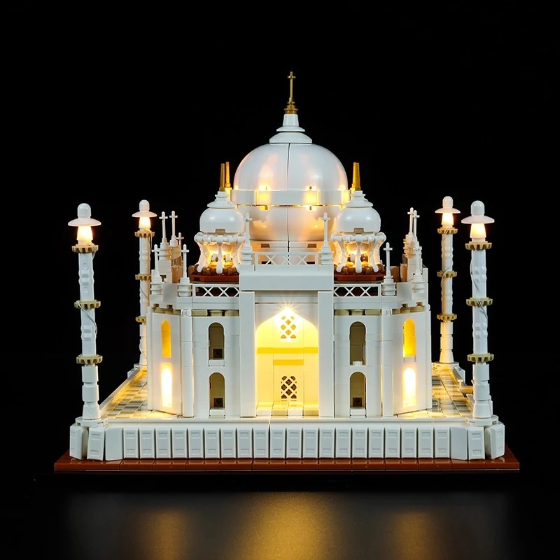 

Набор светодиодного освещения, подходящий для LEGO Taj Mahal Architecture 21056, строительные блоки, игрушки для ламп «сделай сам» (модельные кирпичи в комплект не входят)