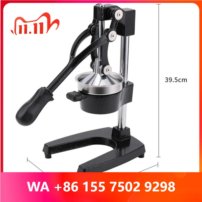 Manual Juir, Commercial-Gr Pulp-Jui Separator for Street Stalls, Hand-Pressed Fresh Jui and Orange Jui