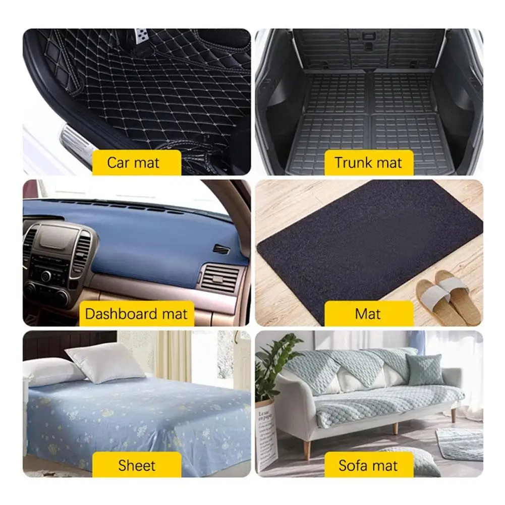 Car Carpet Tape Fixed Sticker Self Adhesive Fastener Mat Grips Holders Floor Clips Sticker Wholesale Universal Retention Z6O1