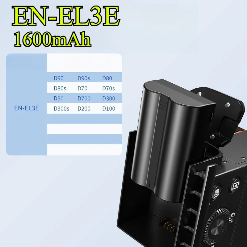 1600Mah B3C EN-EL3E…