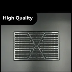 Universal Car Floor Pads Anti-skid Pedal Mat Interior Accessories Heel Foot Mat Pedal Cover Black PVC Waterproof Car Mat