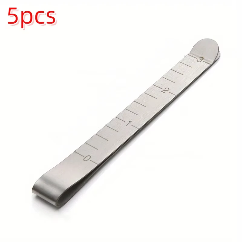 5Pcs C16R Metal Sewing Crimping Clip Stainless Steel Sewing Clips For DIY Pinning Quilting Ruler Tool