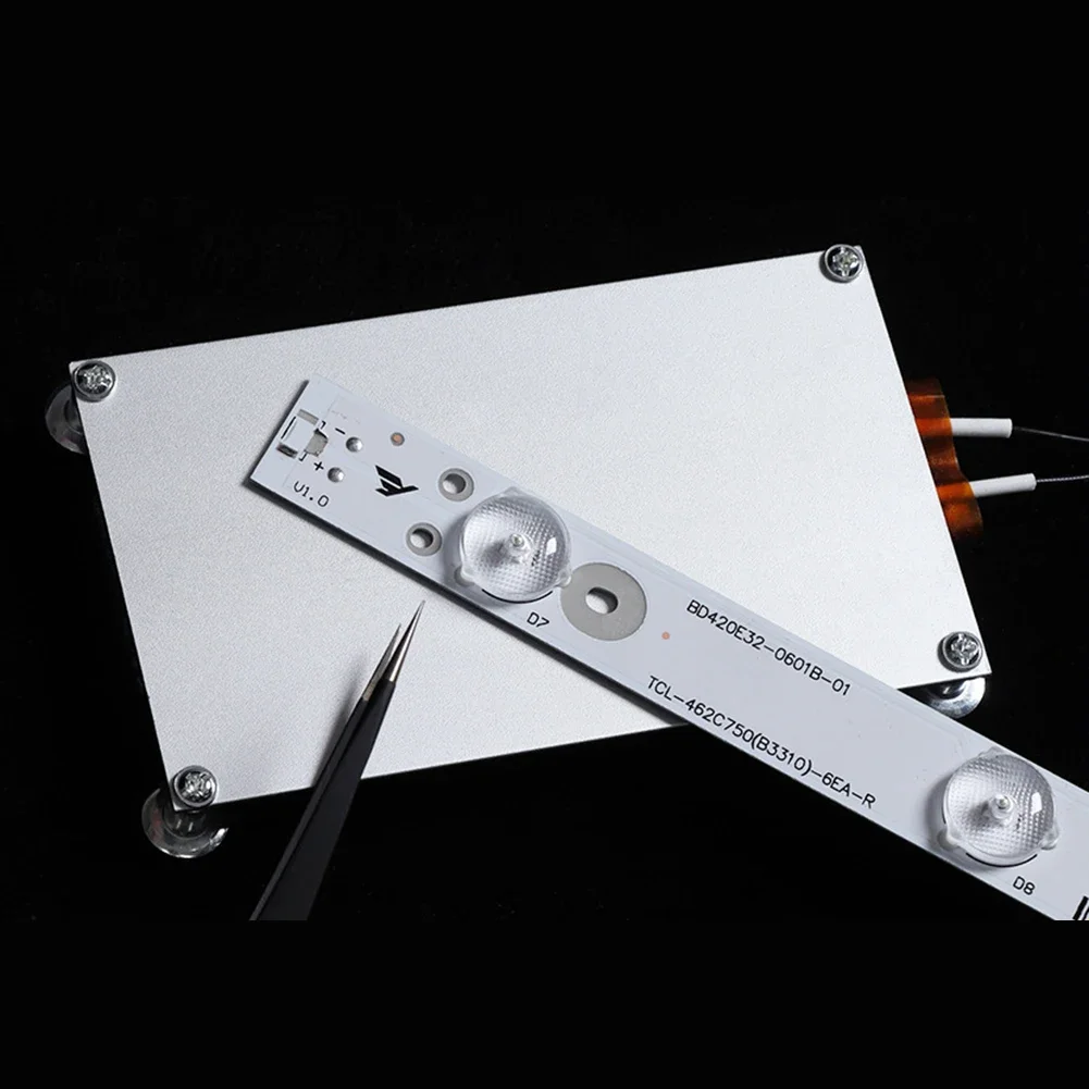 1/2PCS 400W/300W PTC Heating Plate Chip BGA Soldering Ball Split Aluminum LED Remover Welding Station Demolition Board Tool