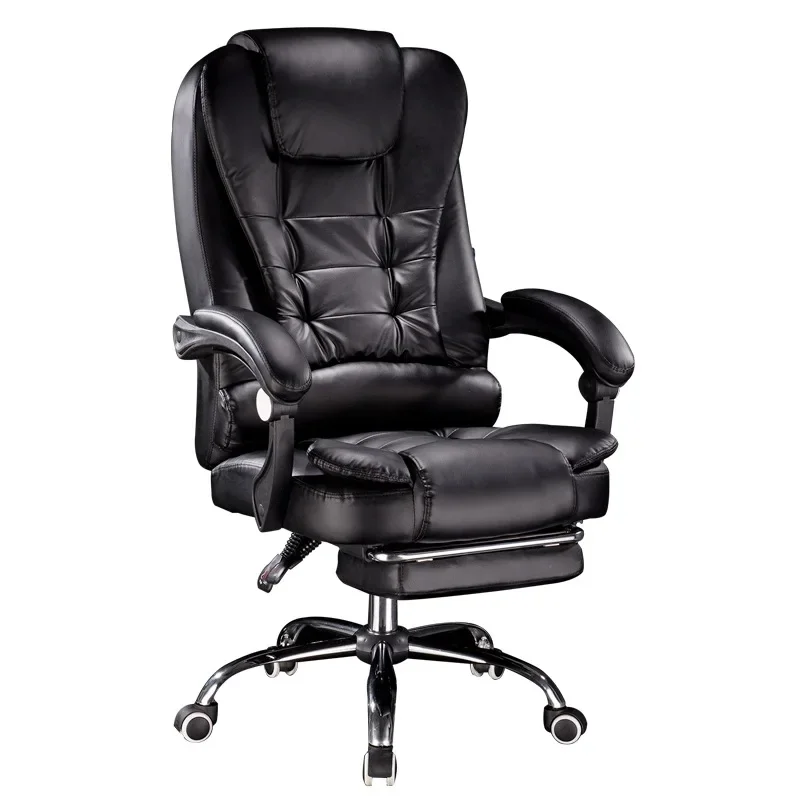 Bedroom Office Chair Computer Mobile Armrest Conference Comfort Oversized Leather Chairs Executive Sillas Ergonomic Furniture