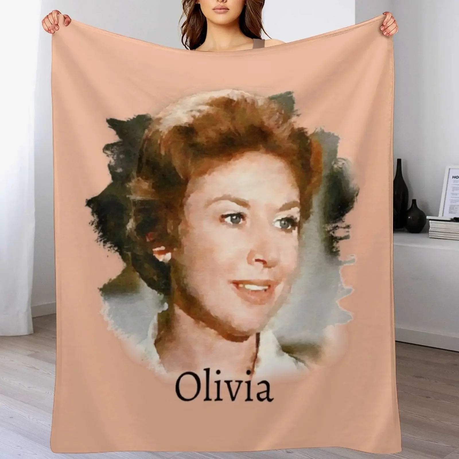 

Olivia Walton The Walton's Throw Blanket Durable Warm Blanket for Daily Home Use