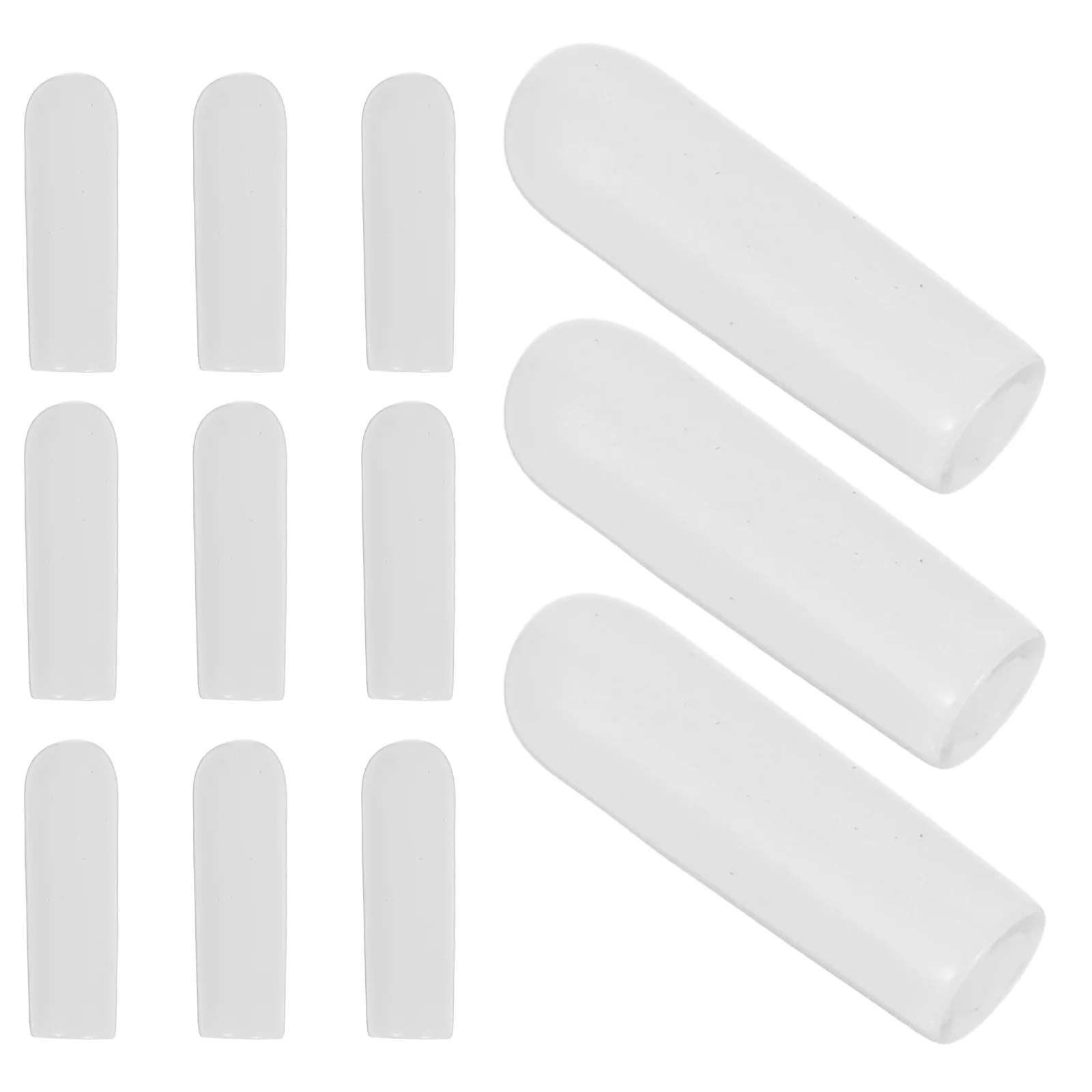 

500Pcs Wire Hanger Rubber End Caps Hook Protectors Elastic Sleeve 2.5mm Garment Rack Clothes Hanging Accessories Indoor Use