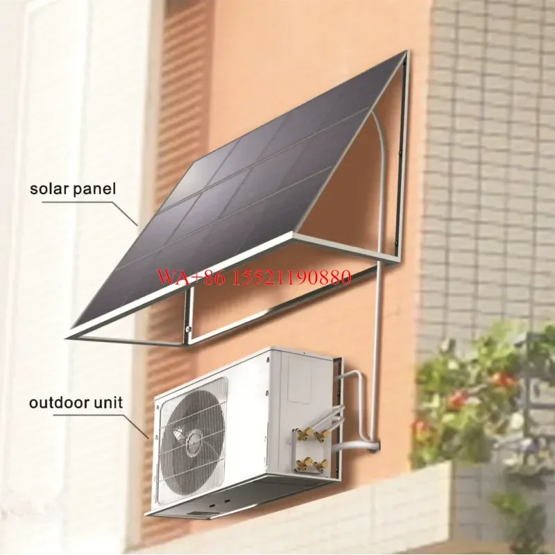 WMWMNU for Off Grid Solar Air Conditioner 24 SEER Mini Split 48V DC 9000BTU 12000BTU 18000BTU 24000BTU AC White Room R134A