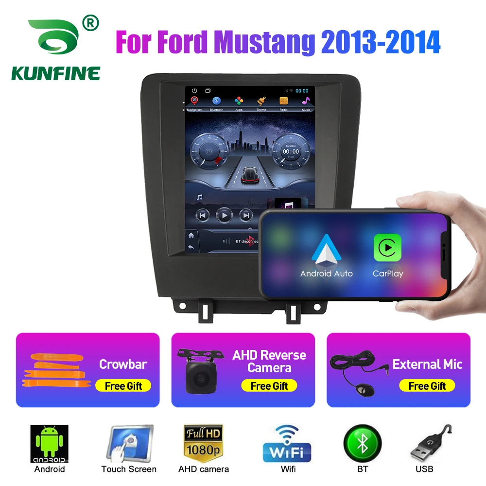 

9.7 Inch Tesla Style 2 Din Android Car Radio For Ford Mustang 2013-2014 Stereo Car Multimedia Video Player DVD GPS Navigation