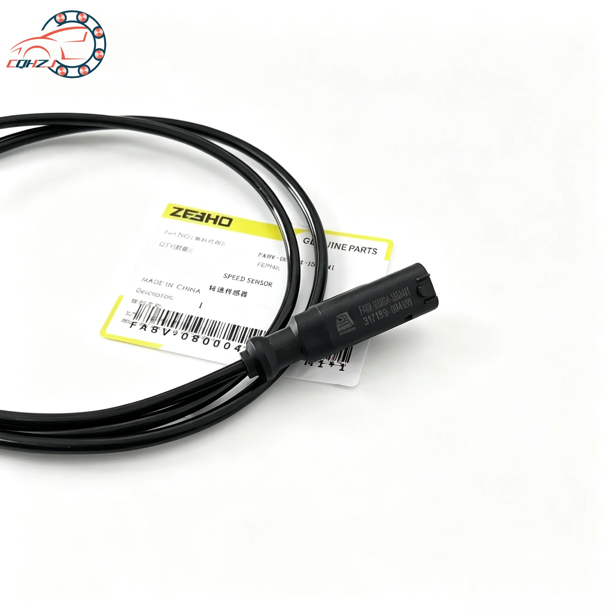 CQHZJ Motorcycle Front Rear Wheel Speed Sensor ABS For CFMOTO 675SR NK675 Motocross Sensor Wire