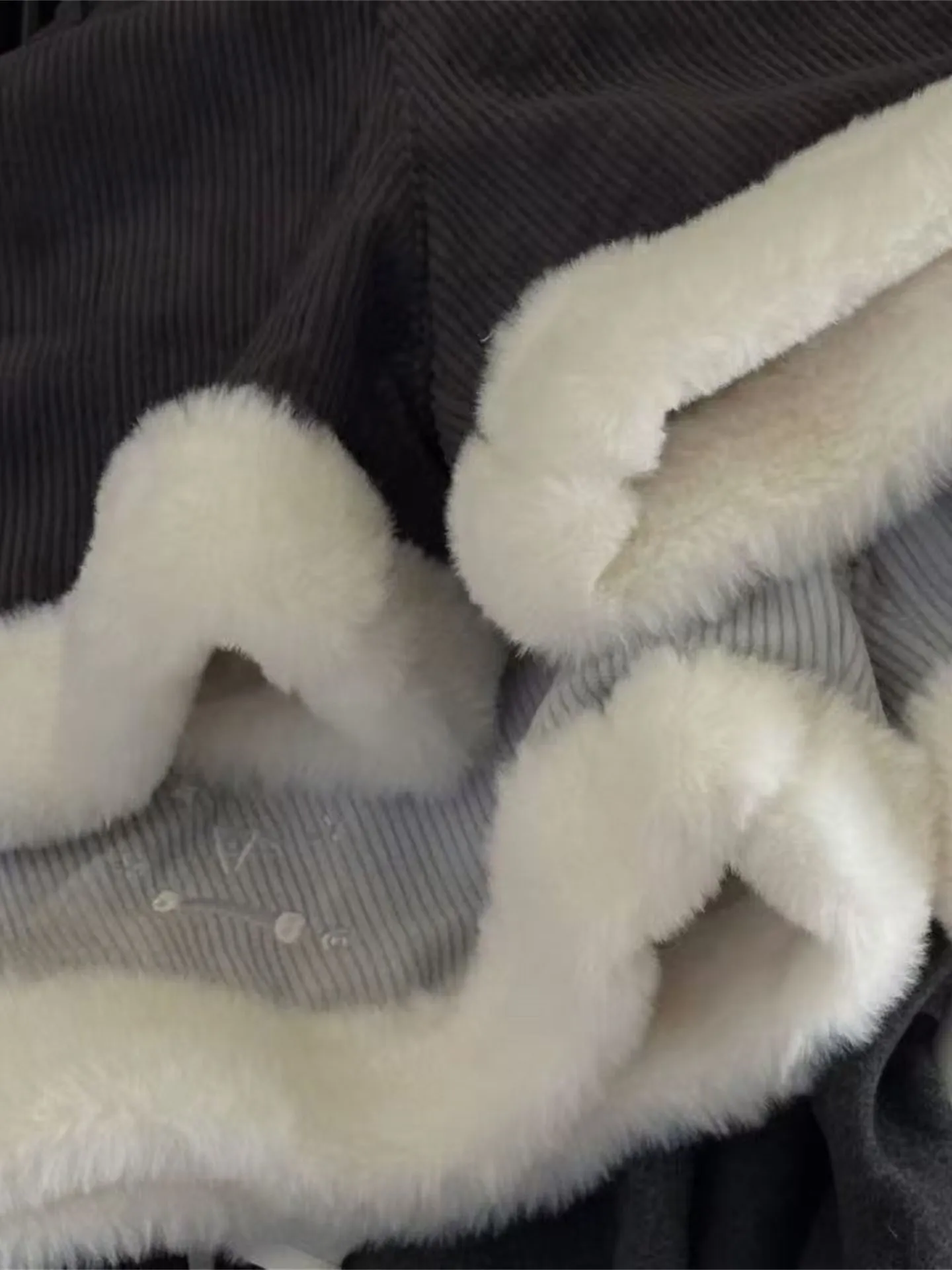 티엔드 자수 장식 하이웨이스트 코듀로이 팬츠 일본 스타일 달콤하고 귀여운 소녀 가을 겨울 신상 패션 스트레이트 팬츠