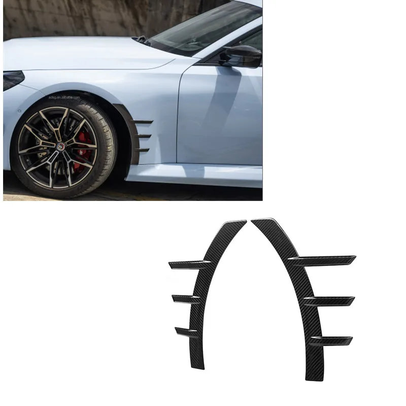 

STLFM Performance Style 100% Dry Carbon Fiber Front Fender Vent for BMWs G87 M2 Coupe 2023+ Front Arch Trim