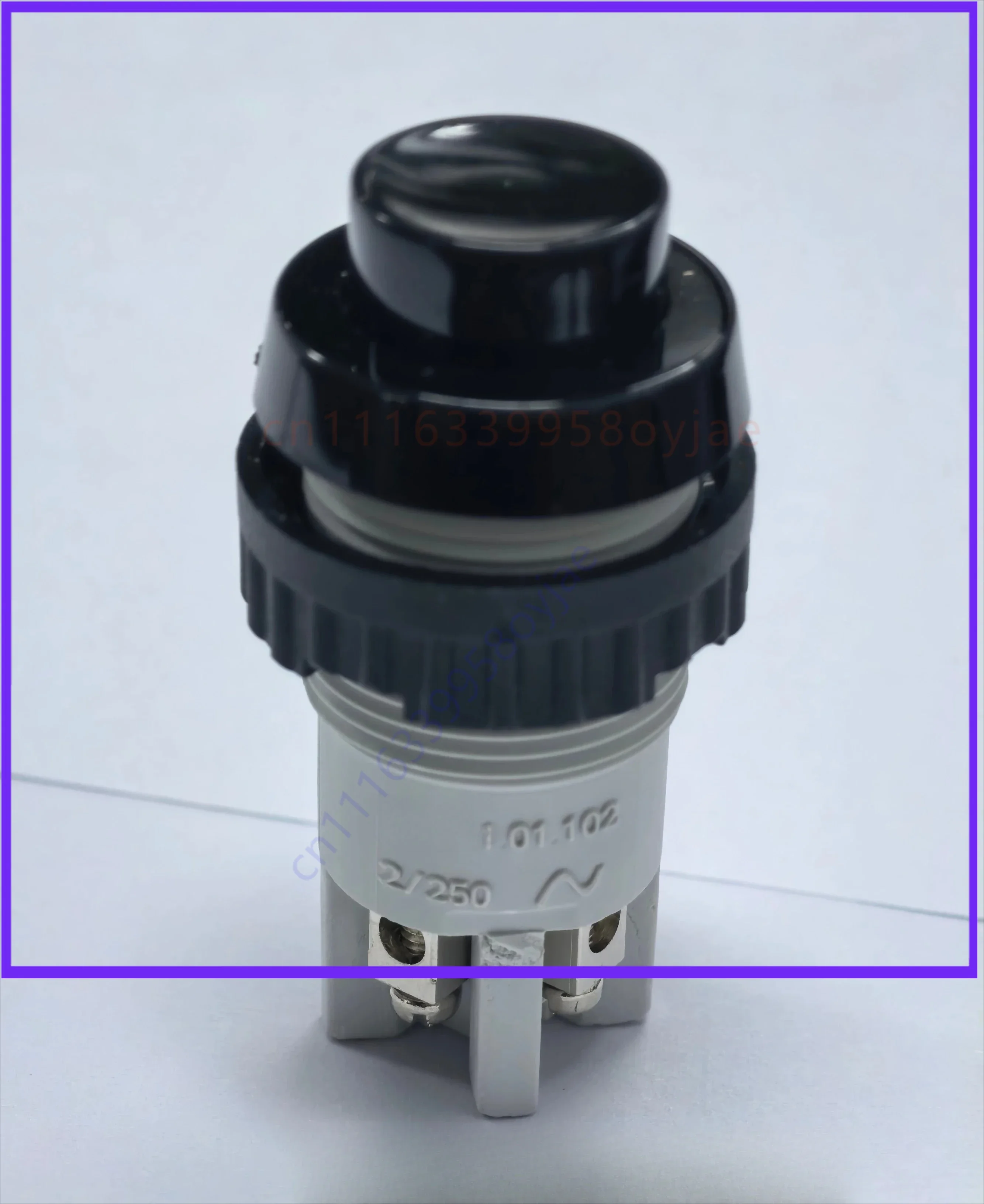 For rafi small black button switch 1.01.102.011/0104 self-restoring one normally open one normally closed 0