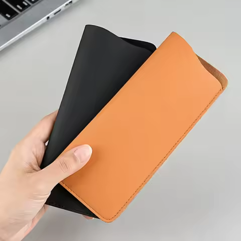 Women Men Soft Leather Glasses Bags Protective Sunglass Cover Box Reading Eyeglasses Pouch Eyewear Protector Case Accessories