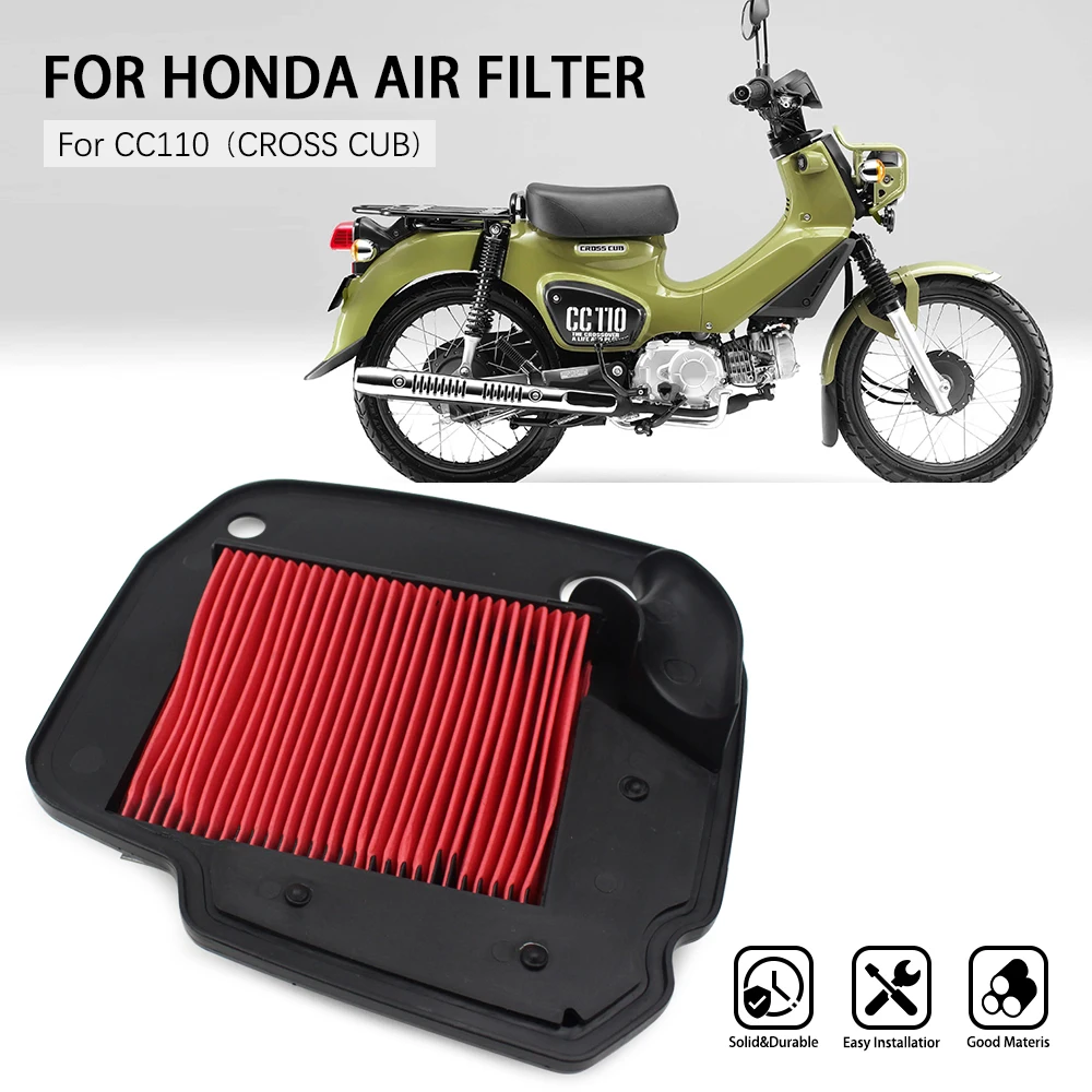 

Motocycle Air Filter High Flow Intake Cleaner For Honda Cross Cub 110 CC110