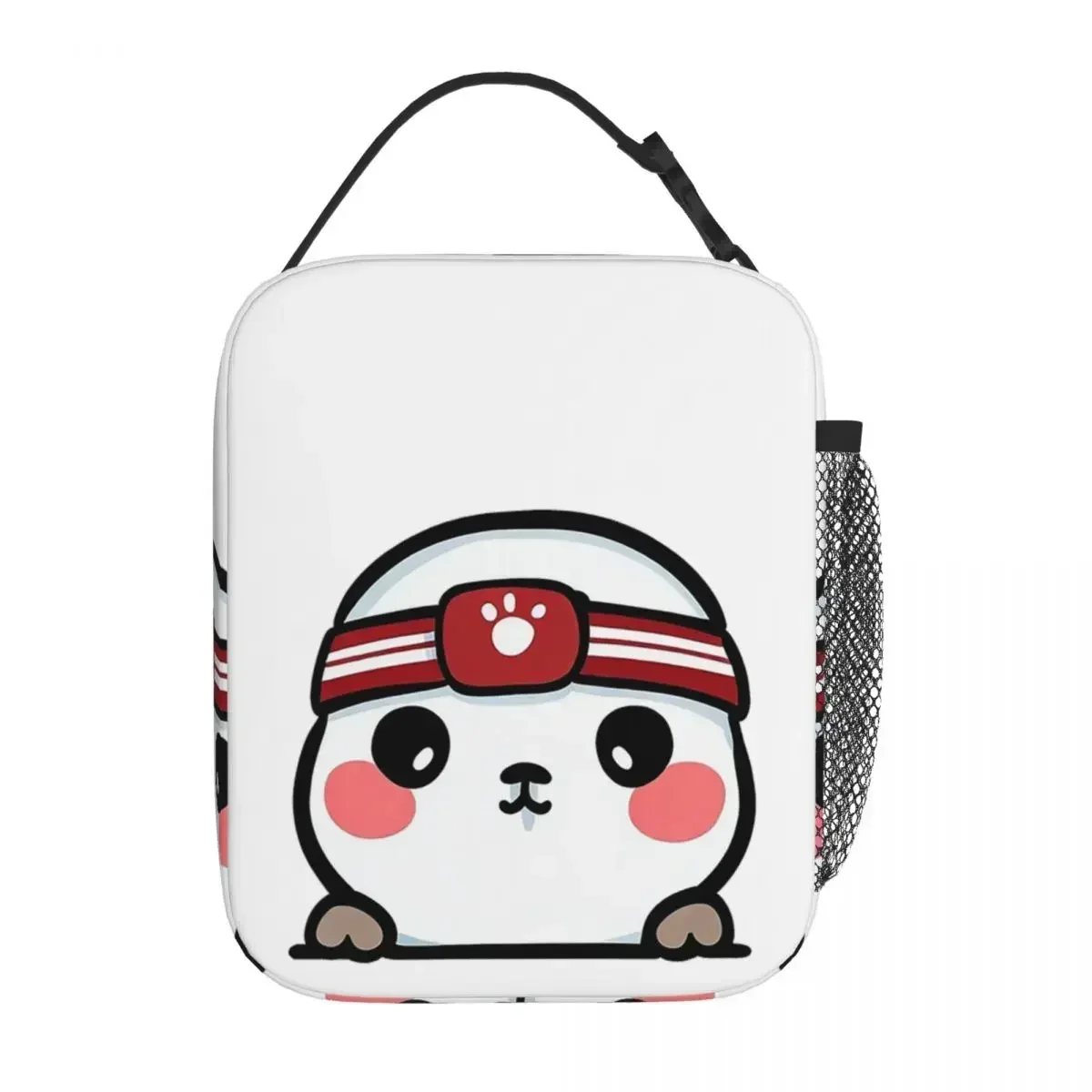 Adorable Fat Baby Seal - Playful Seal Design For Seal Lovers Lunch Bags Insulated Lunch Tote Portable Bento Box Picnic Bags